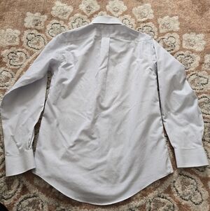 Brooks Brothers Classic White Blue Striped Button-down Shirt